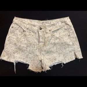 Free People Jean Shorts